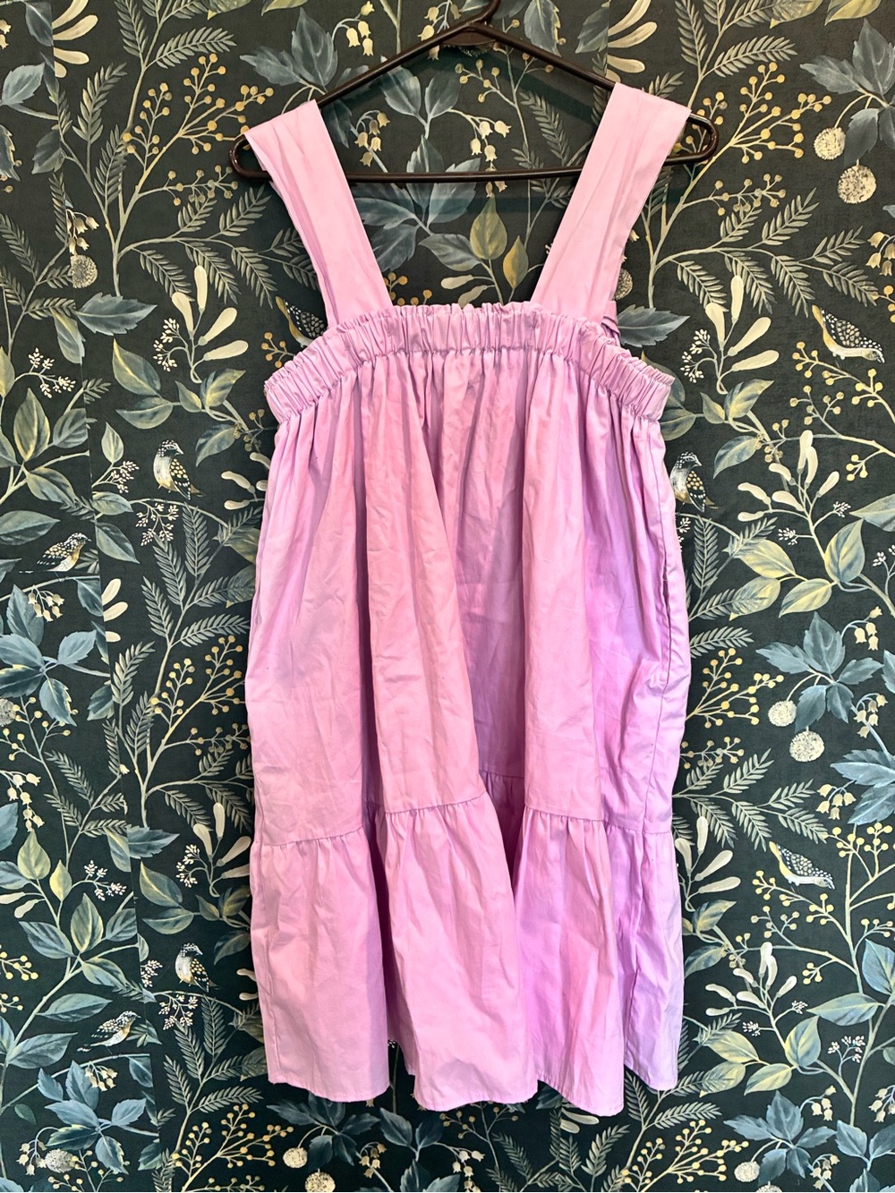 HYFVE Pink Lavender Tiered Mini Sundress